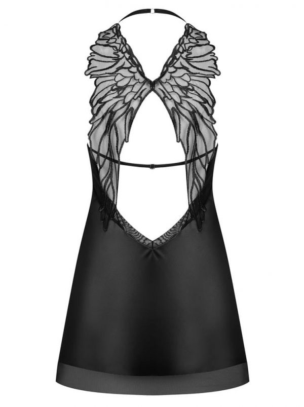 Alifini chemise & thong black L/XL #6 | ViPstore.hu - Erotika webáruház