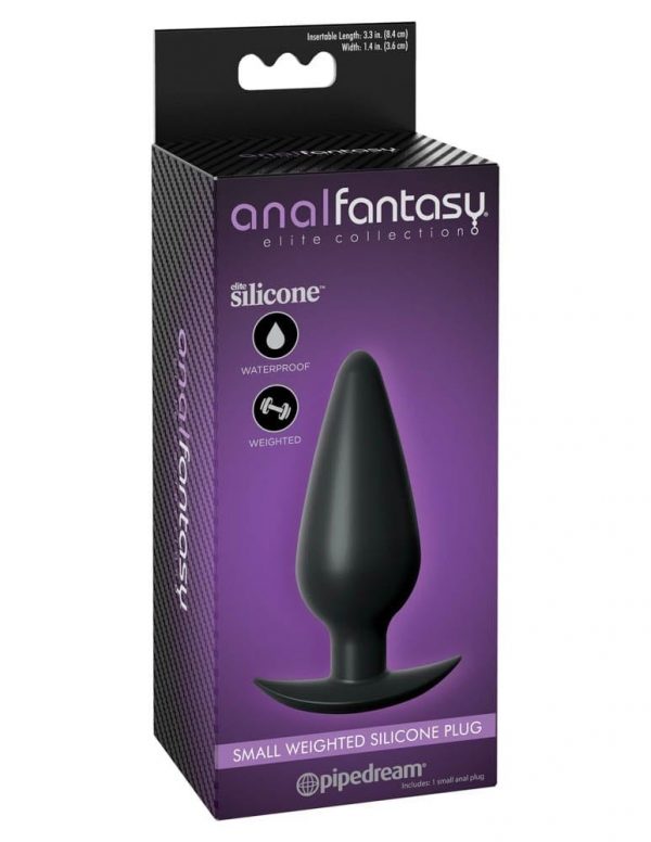 Anal Fantasy Elite Collection Small Weighted Silicone Plug #1 | ViPstore.hu - Erotika webáruház