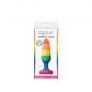 Colours - Pride Edition - Pleasure Plug - Small -Rainbow #1 | ViPstore.hu - Erotika webáruház
