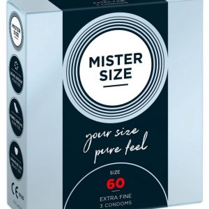 MISTER SIZE 60 mm Condoms 3 pieces #1 | ViPstore.hu - Erotika webáruház